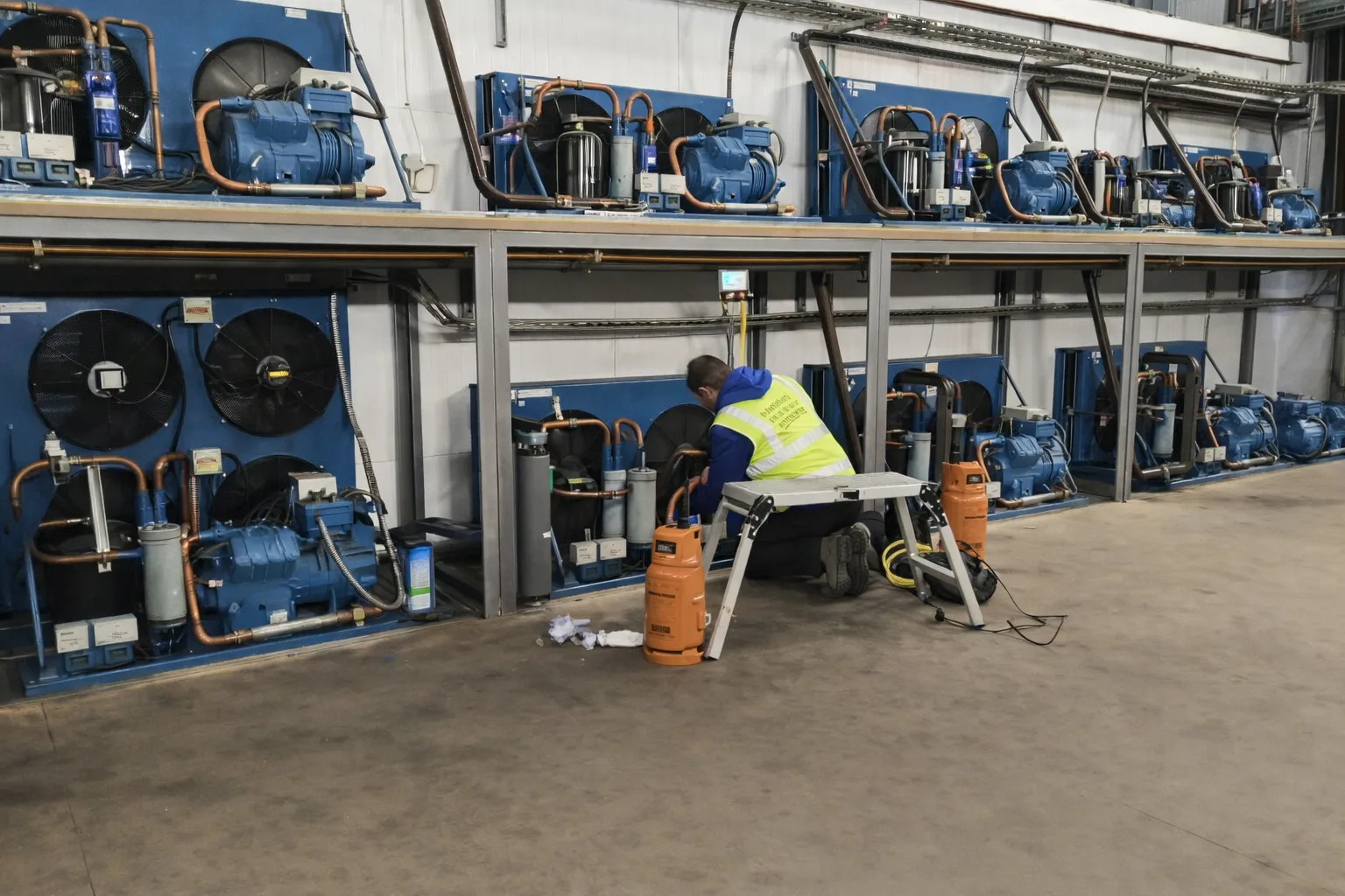 Commercial refrigeration maintenance