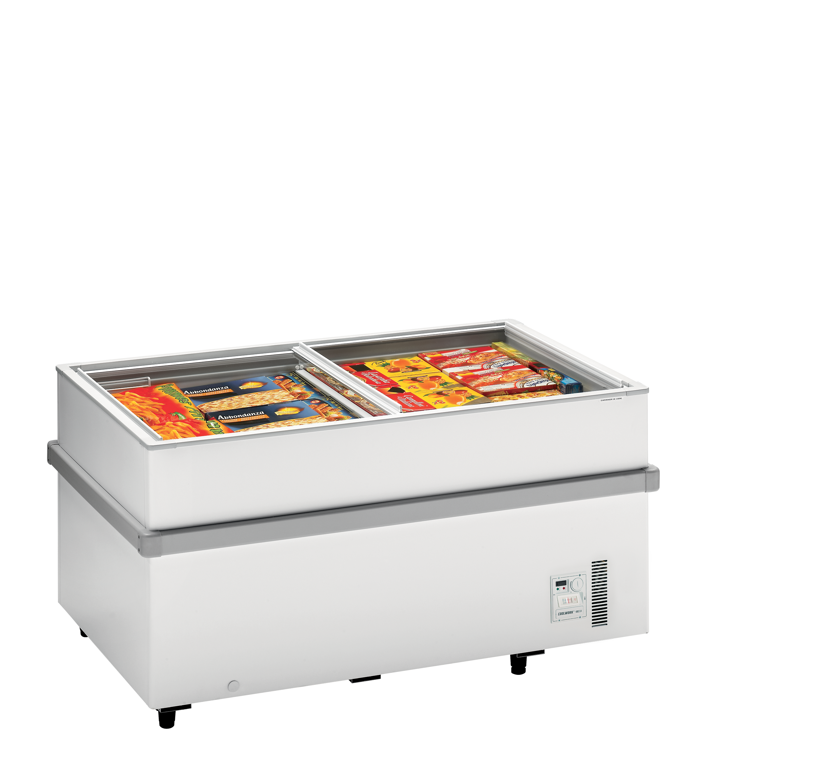 Tefcold 750CHV WH Island Site Freezer