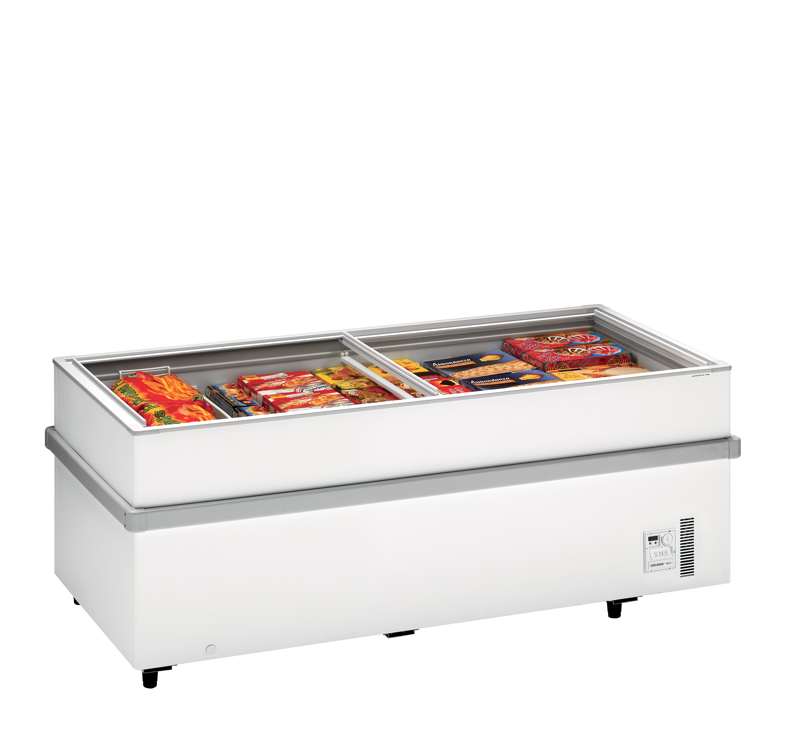 Tefcold 900CHV WH Island Site Freezer