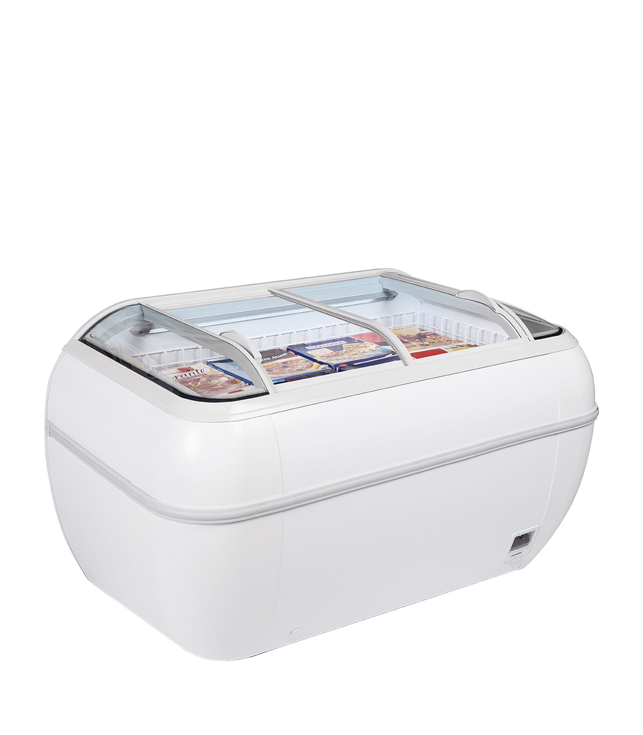 Tefcold DUPLA 2.2DE HC White High Vision Freezer