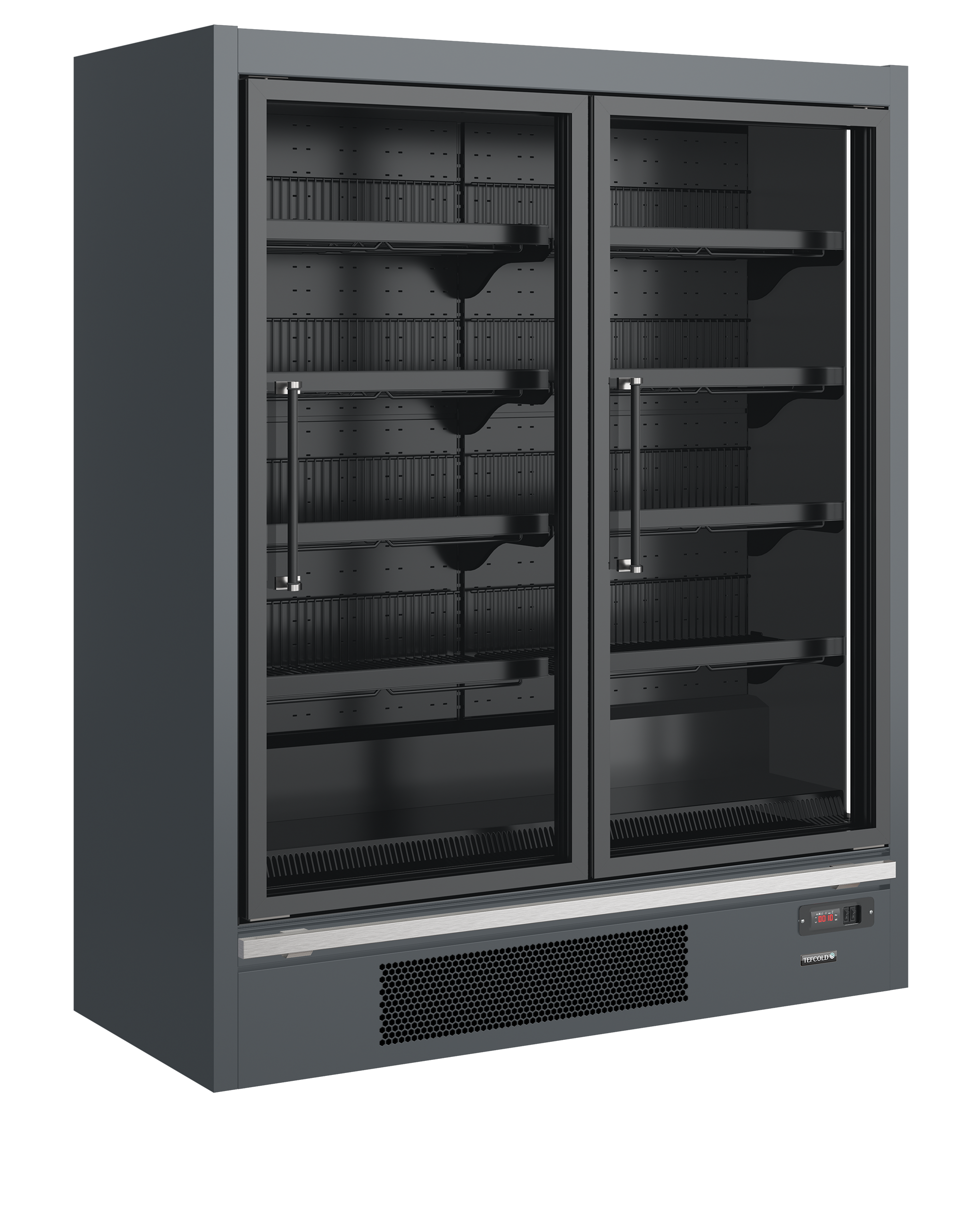 Tefcold Galaxy+ GPF2D Glass Door Freezer