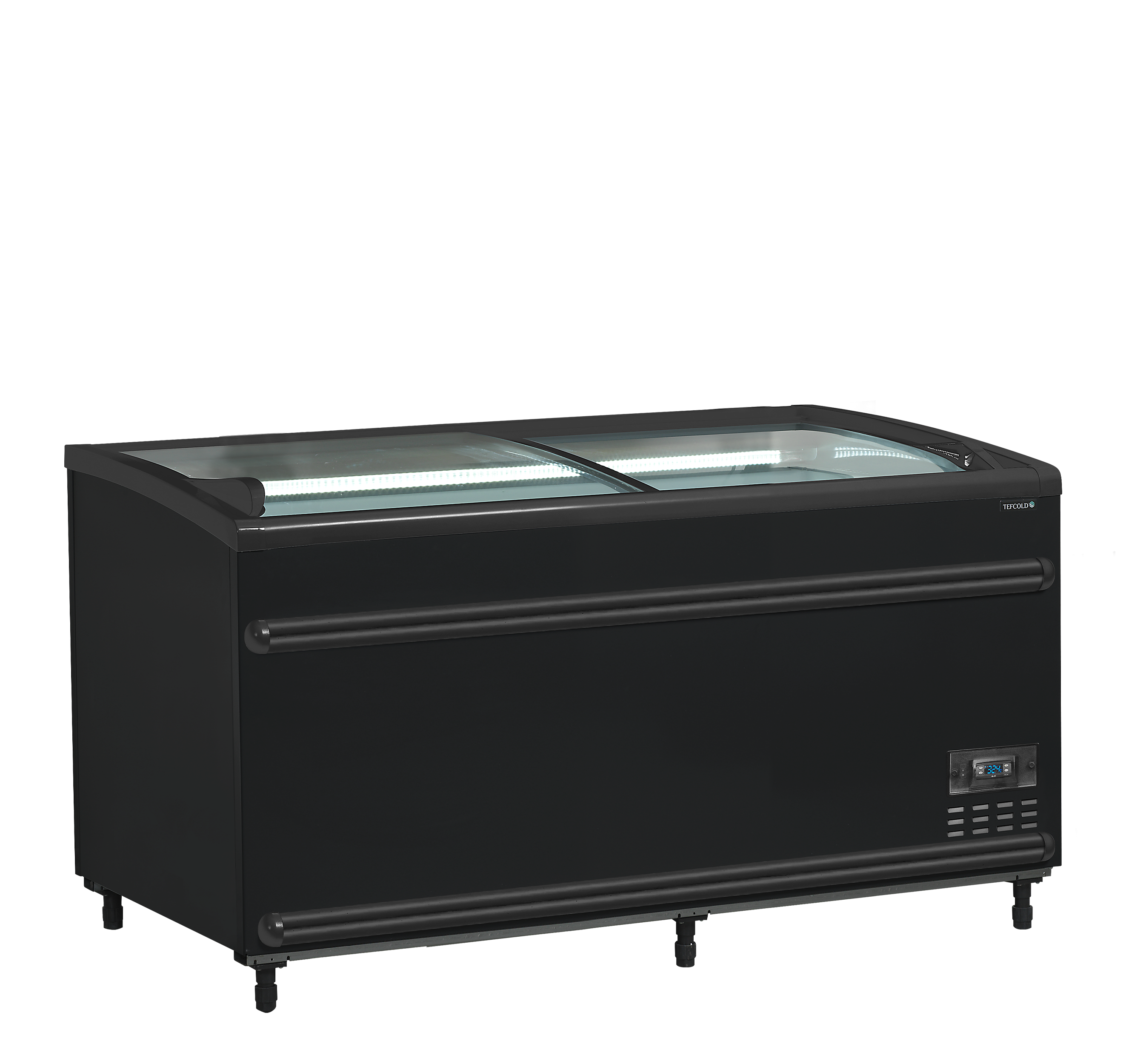 Tefcold SFI145B-CF VS Black Supermarket Cooler / Freezer