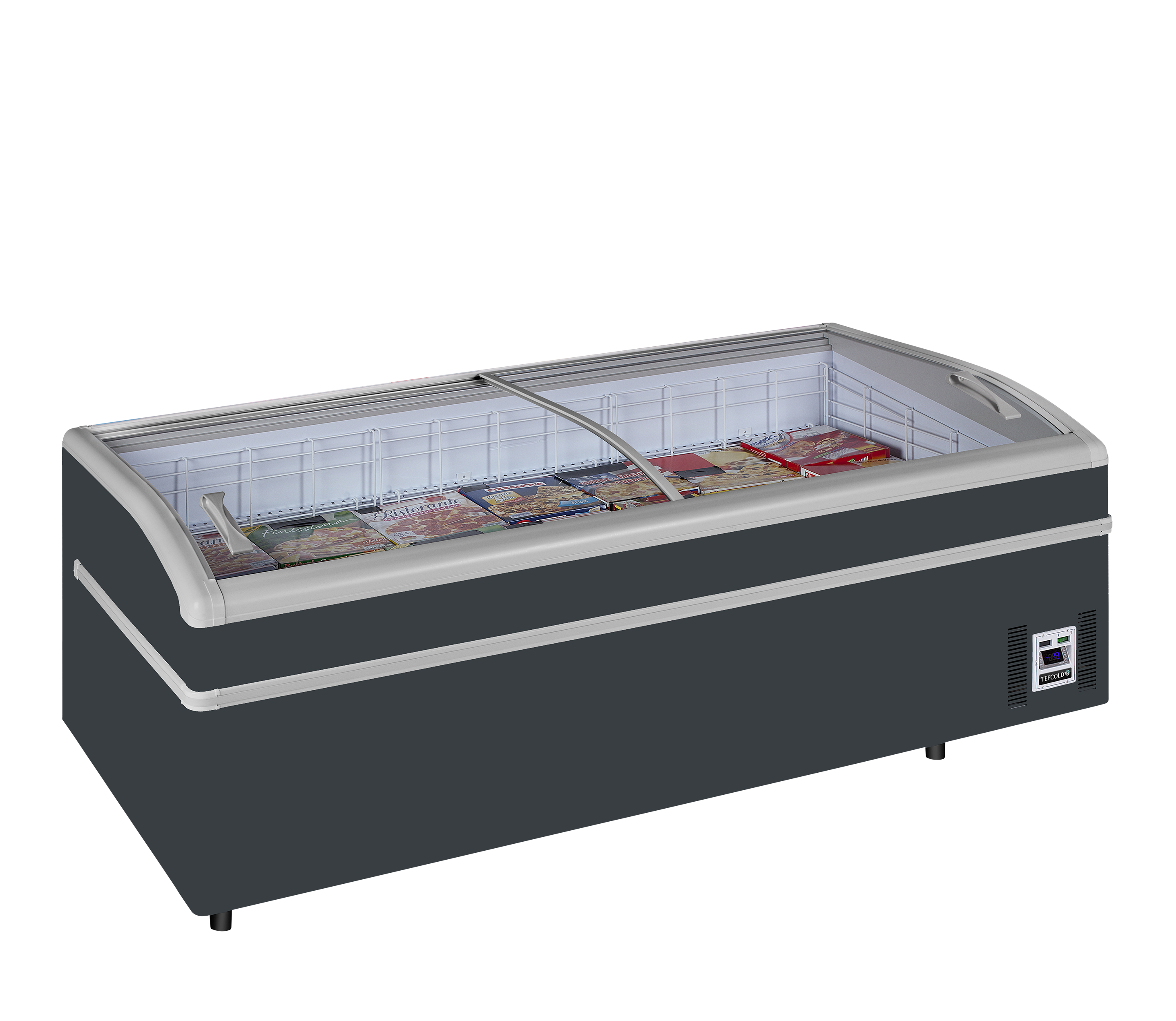 Tefcold SUPER 200DE RAL7016 High Vision Supermarket Freezer
