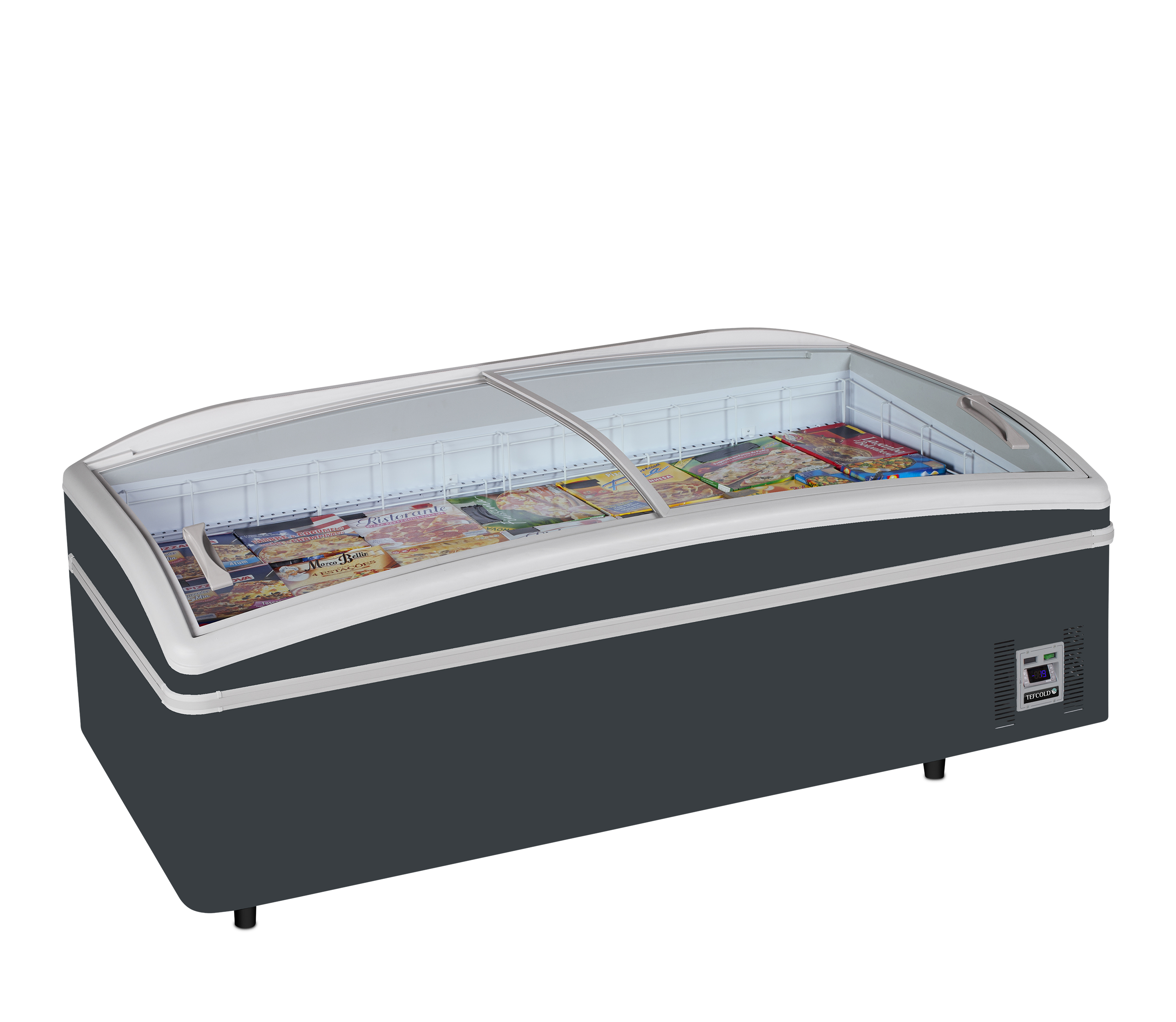 Tefcold SUPER 200HC DE RAL7016 High Vision Supermarket Freezer