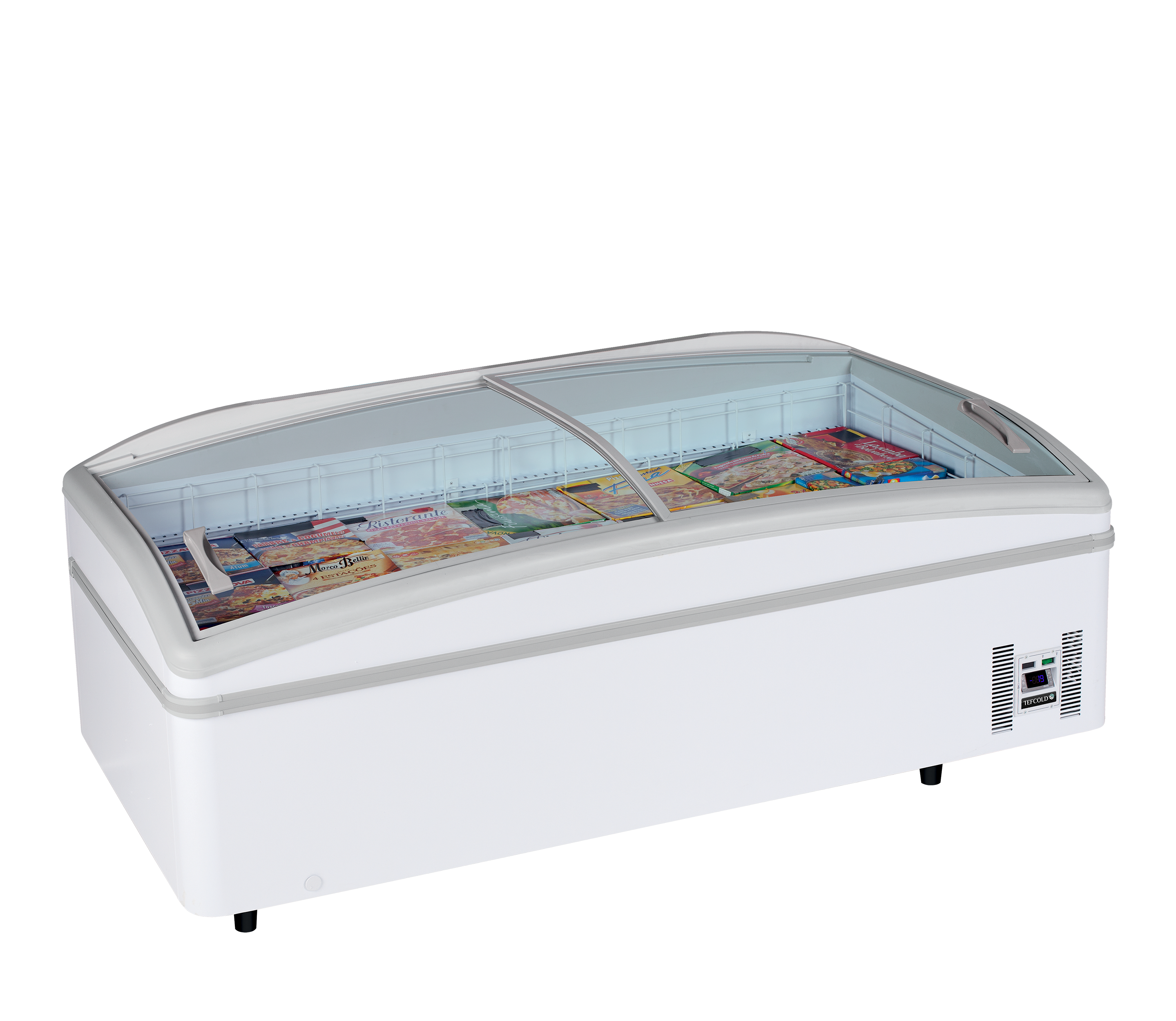 Tefcold SUPER 200HC DE White High Vision Supermarket Freezer