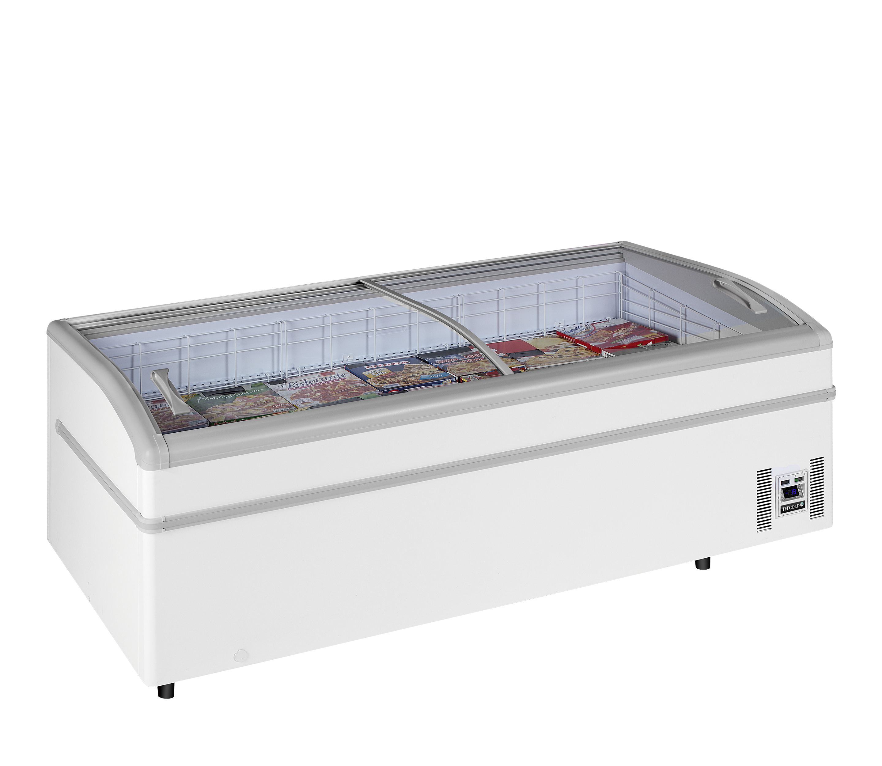 Tefcold SUPER 220DE White High Vision Supermarket Freezer