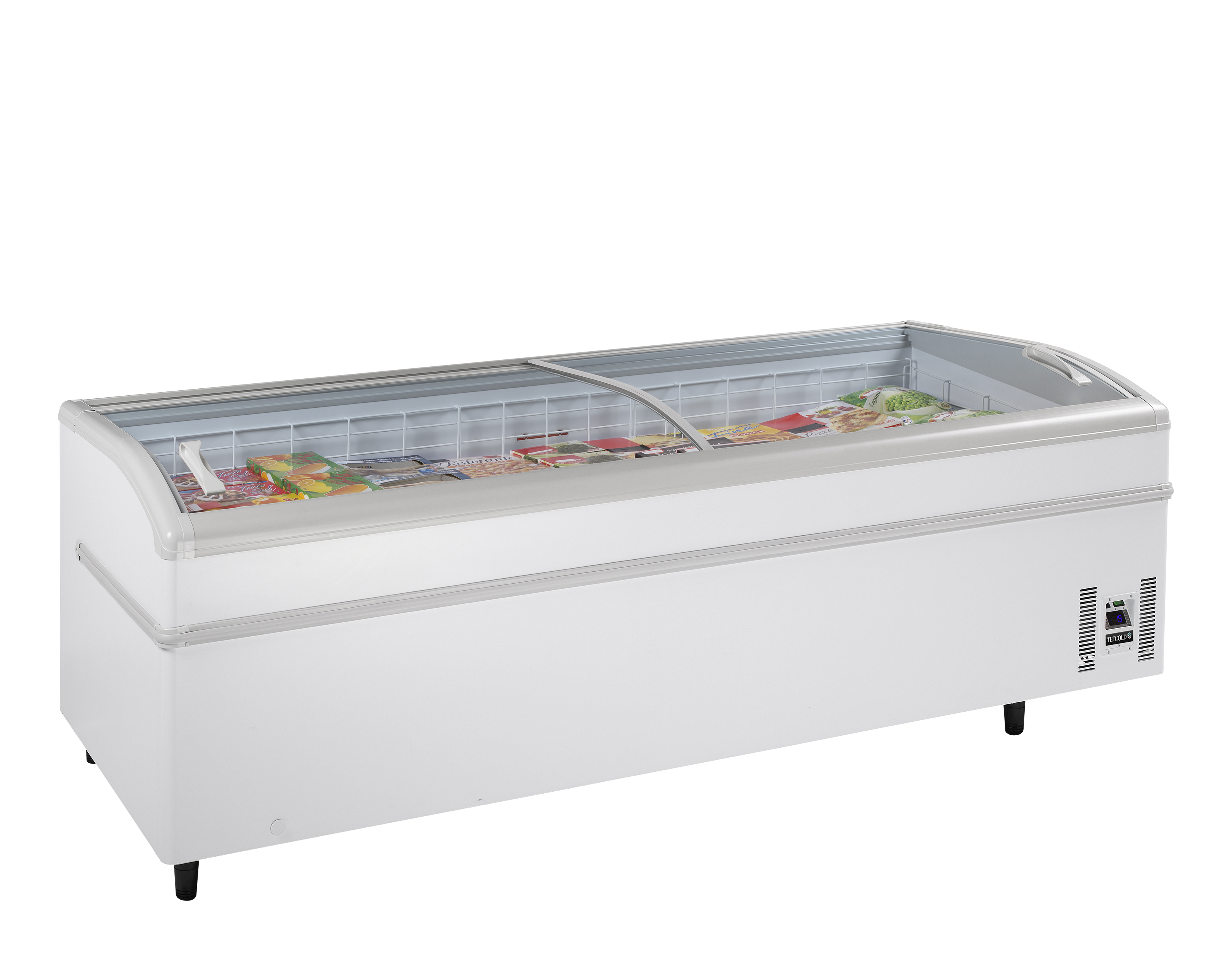 Tefcold SUPER 250DE White High Vision Supermarket Freezer