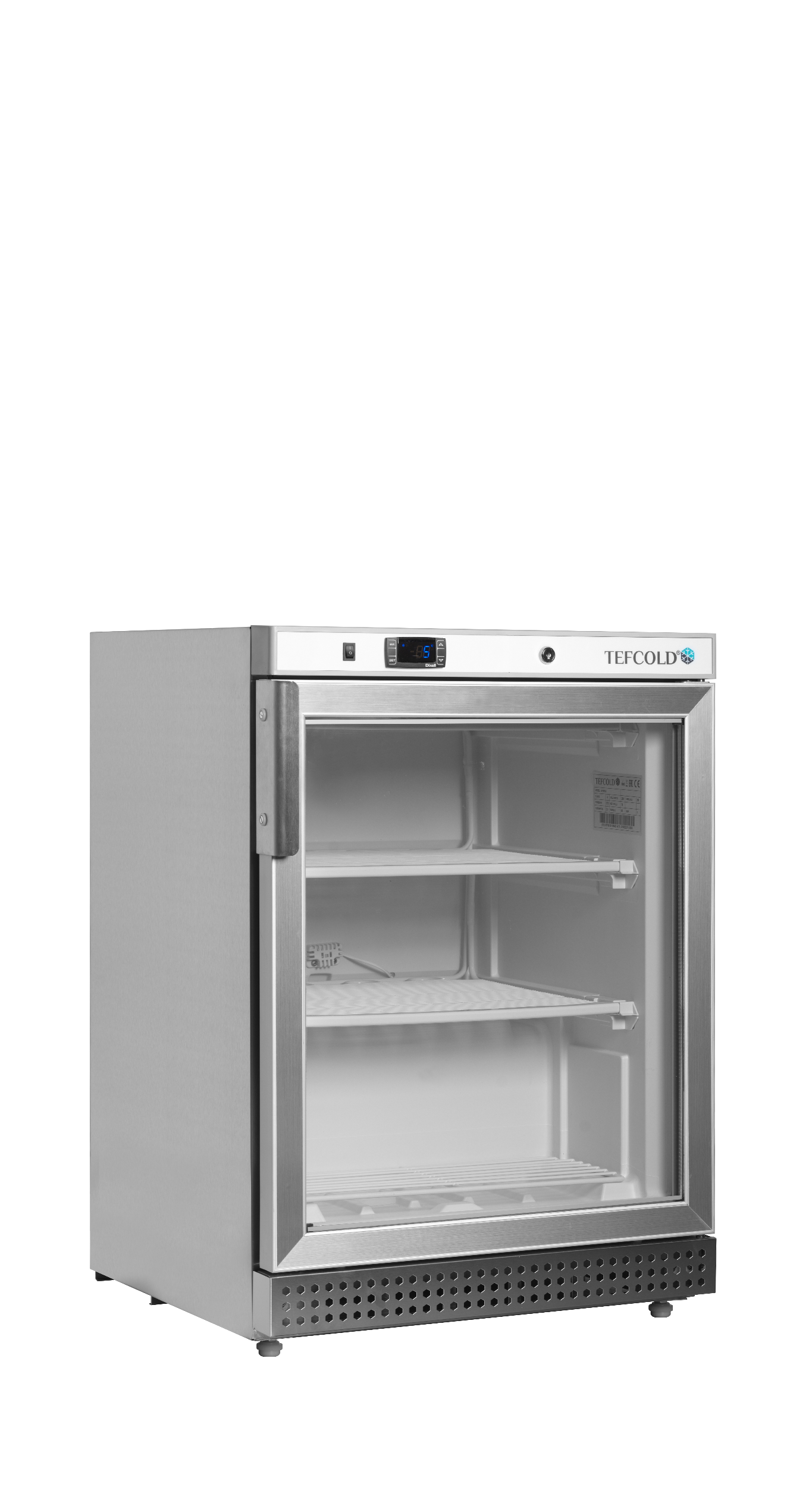 Tefcold UF200SG Glass Door Display Freezer
