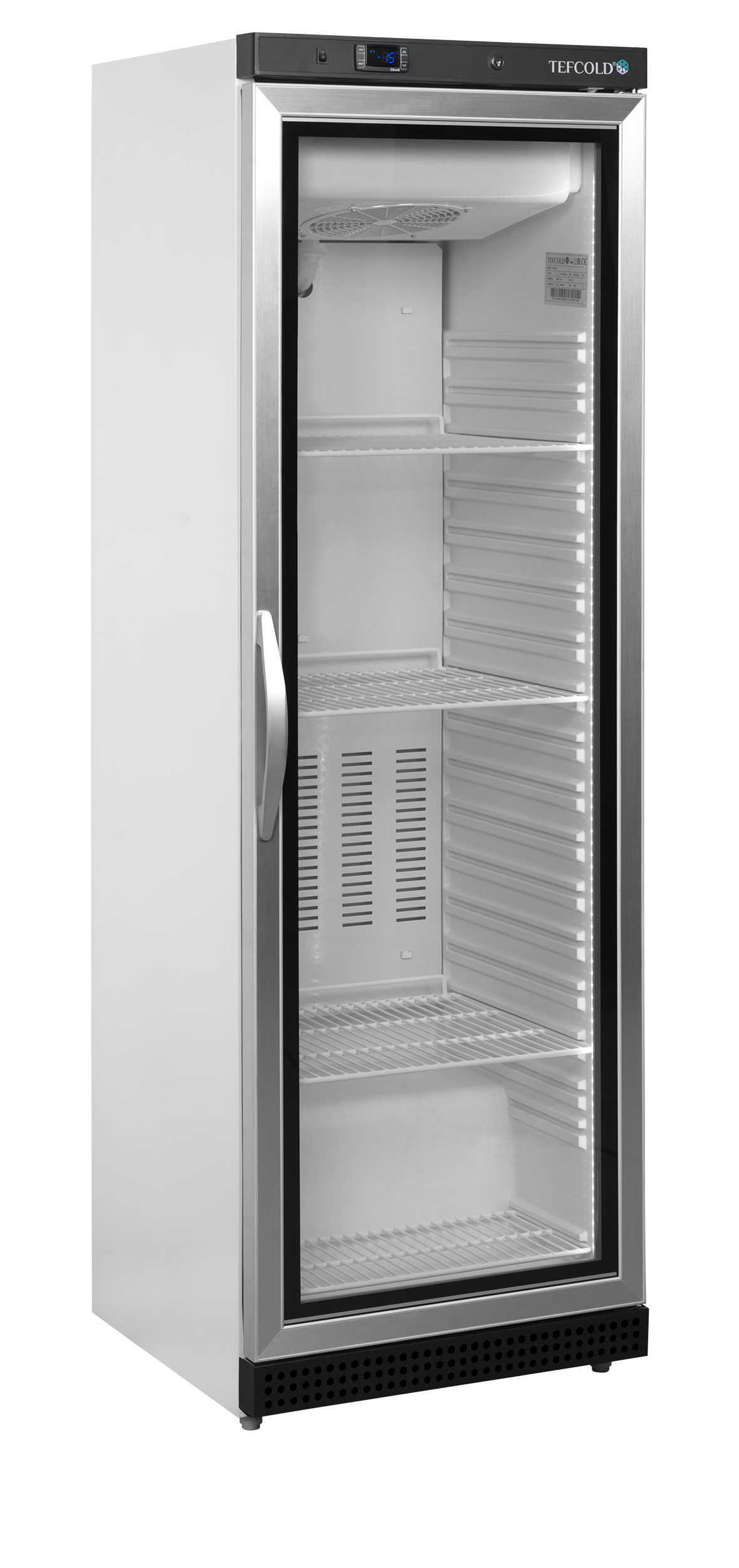 Tefcold UF400VG Glass Door Display Freezer