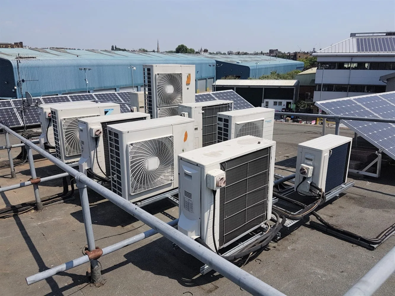 Air-conditioning Big Foot System Installation - 5