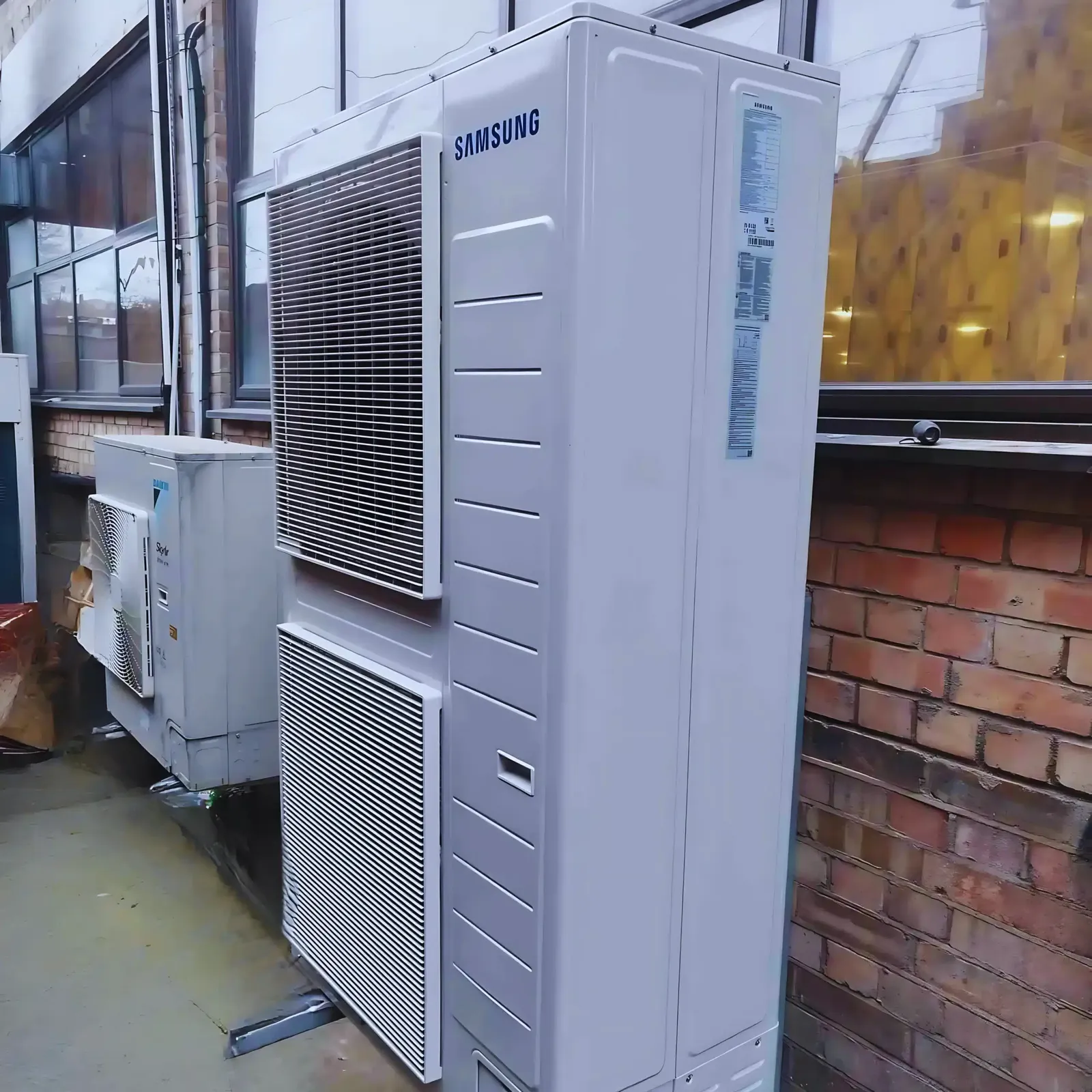 AC Installation at Edmonton Islamic Centre - Al Masjid - 4