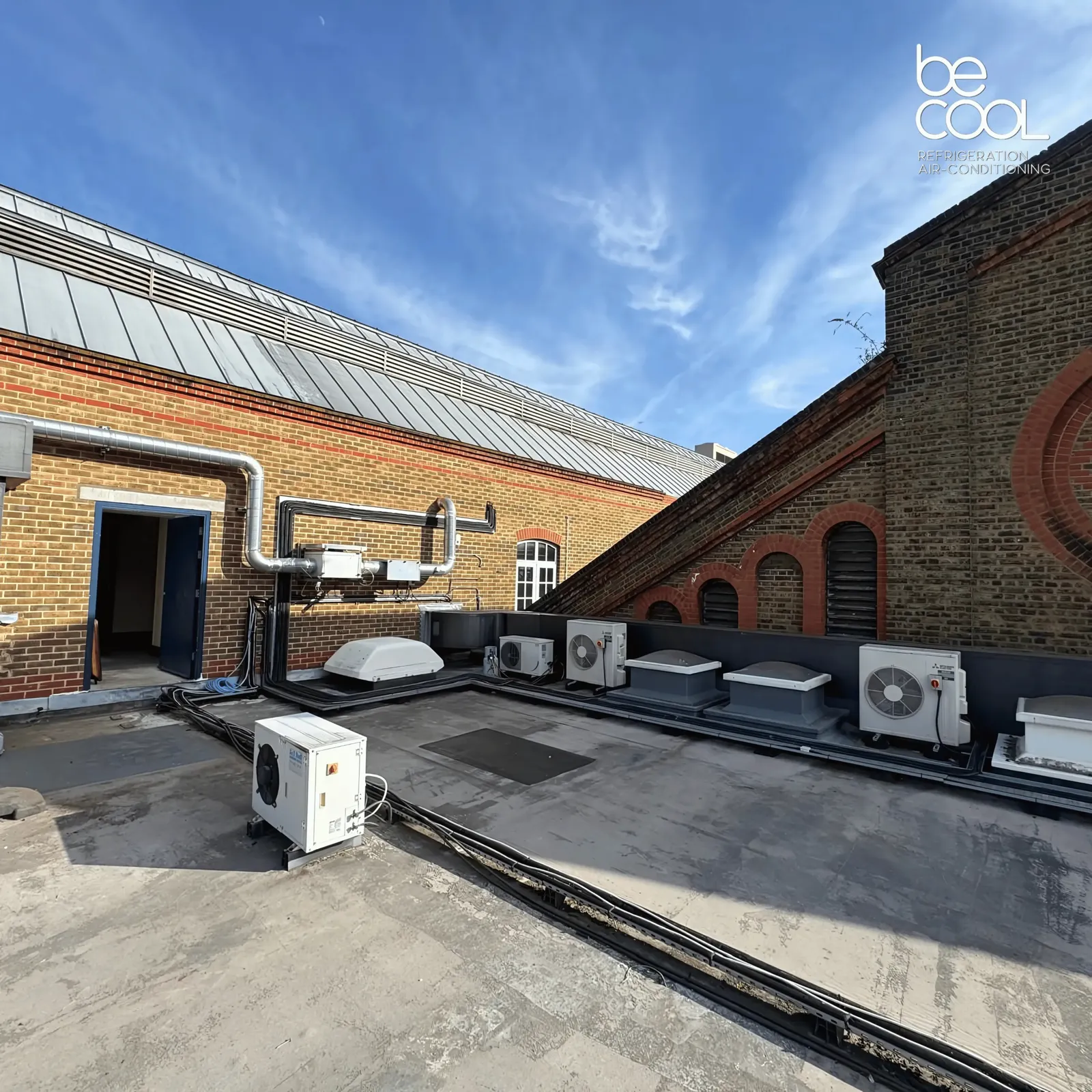 Cold Room Install with Danfoss Cooling & Transparent Strip Curtain - 6