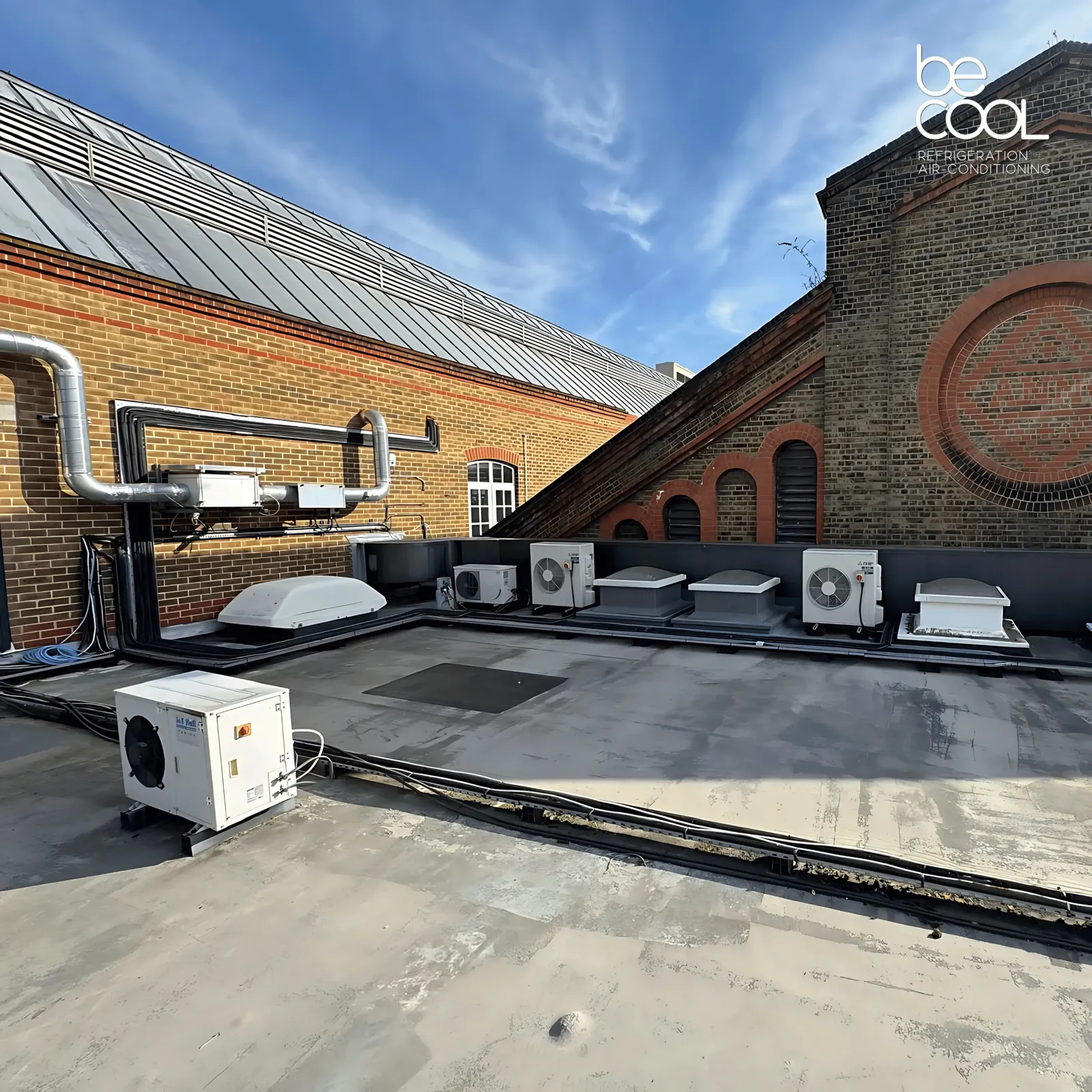 Cold Room Install with Danfoss Cooling & Transparent Strip Curtain - 7