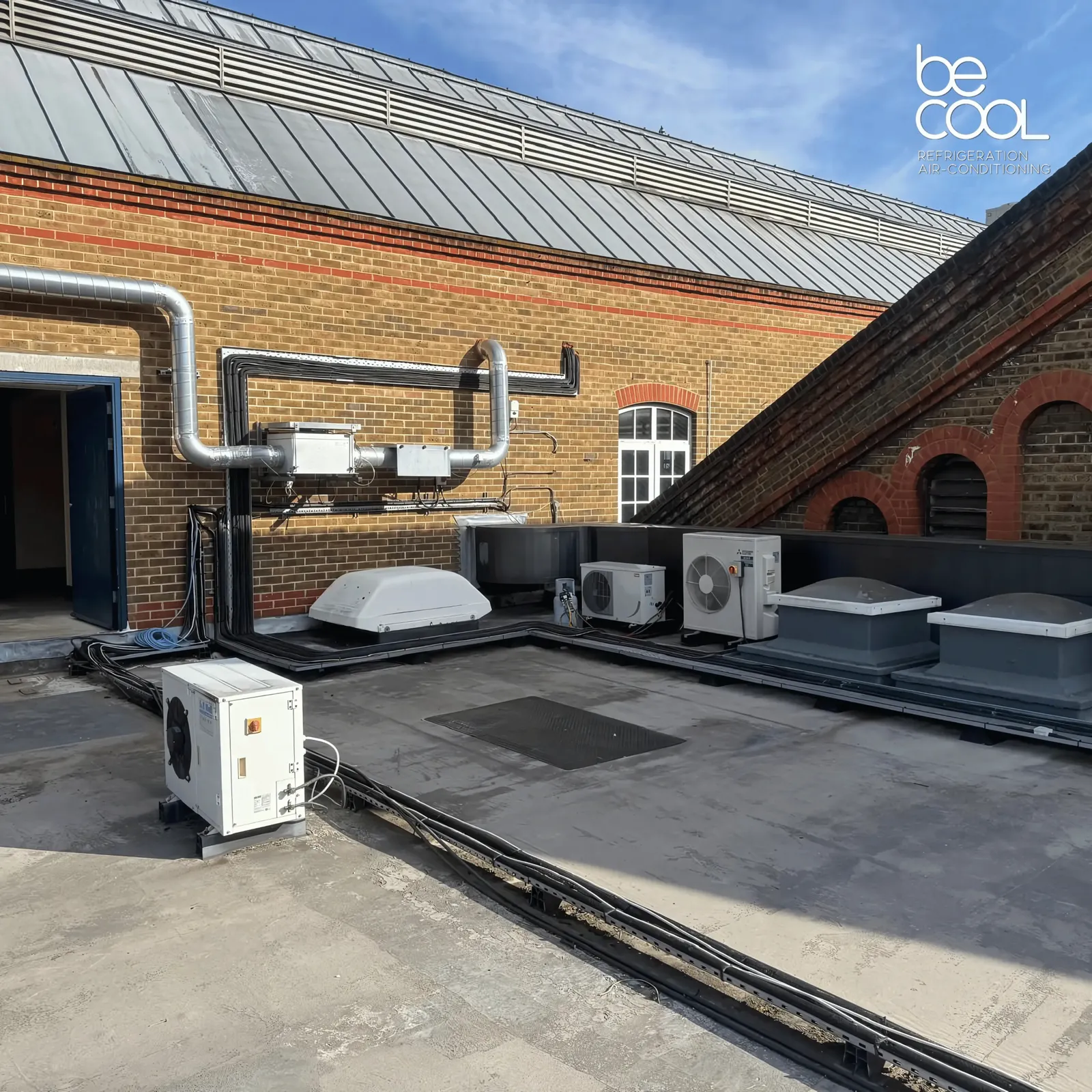 Cold Room Install with Danfoss Cooling & Transparent Strip Curtain - 8