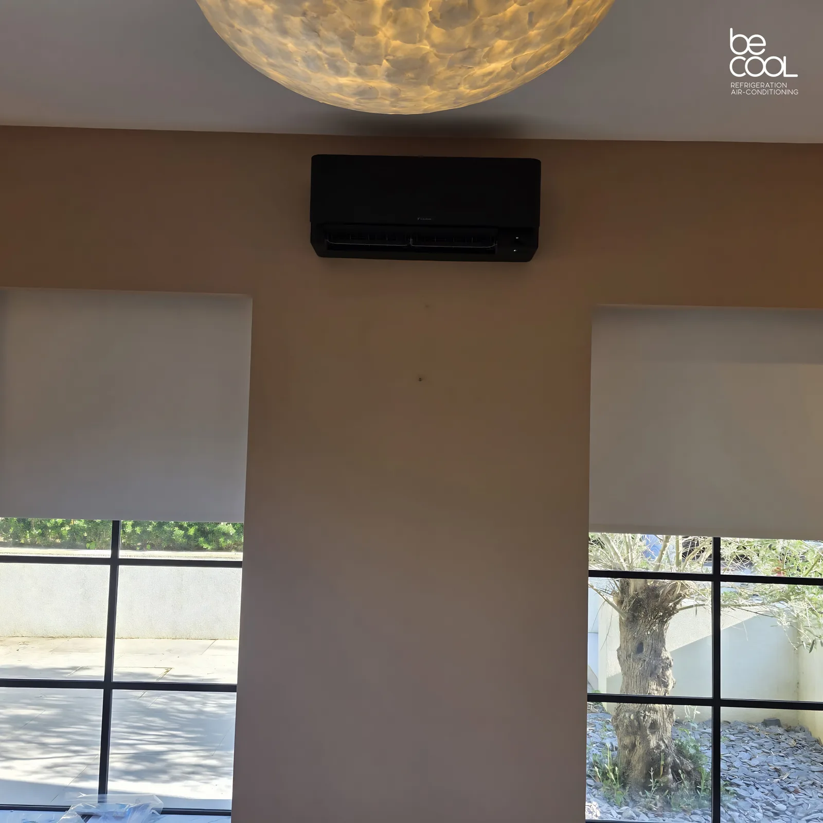 Daikin Stylish Black Air Conditioning Installation - 2