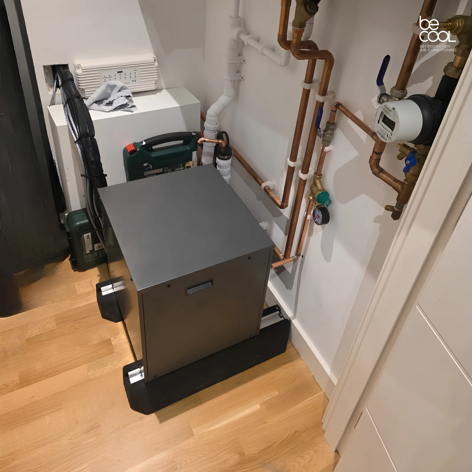 Residential Water Cooled Air Conditioning Installation - 3