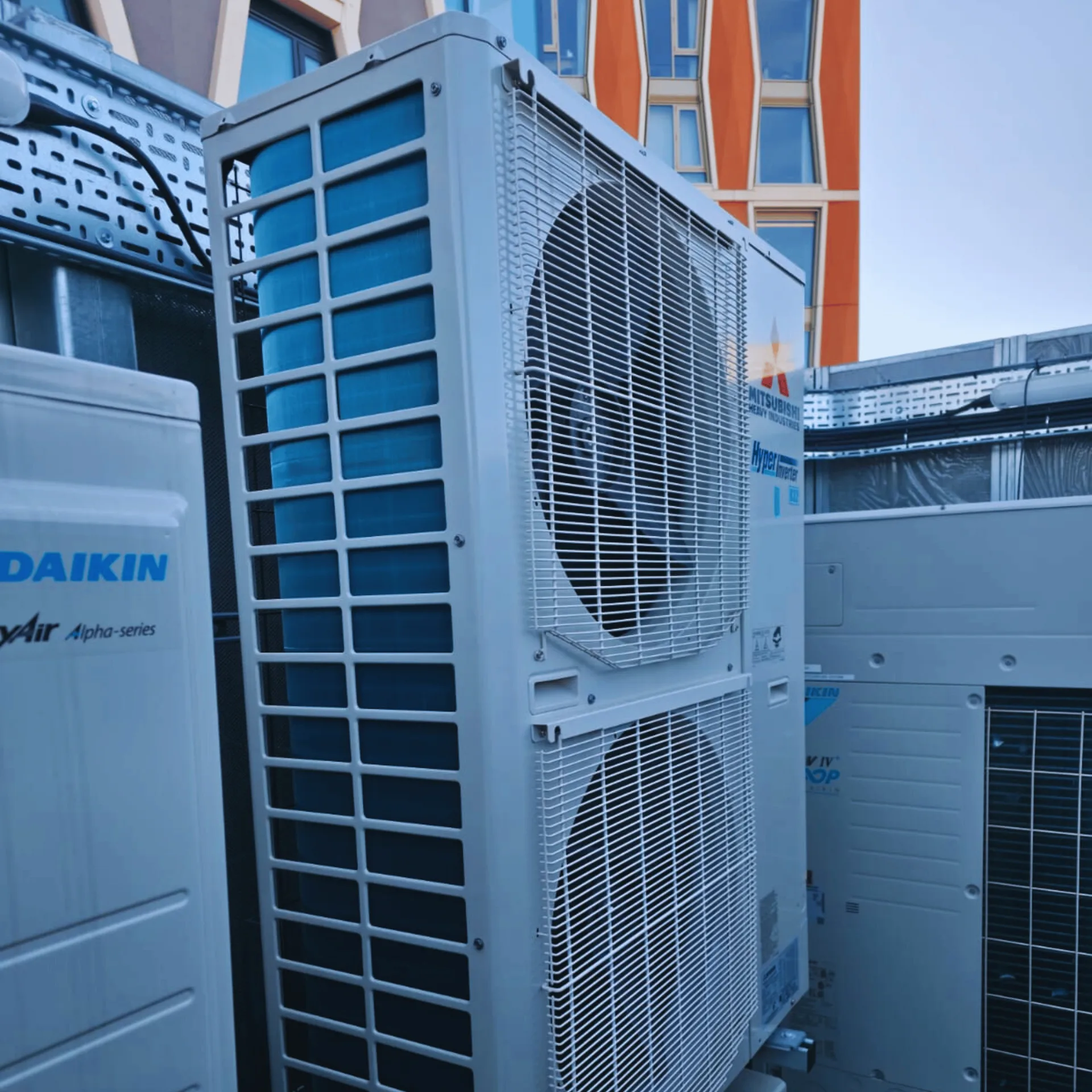 Urban Barista: 7th Floor AC Installation - 3